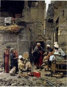 unknow artist Arab or Arabic people and life. Orientalism oil paintings 215 Norge oil painting art